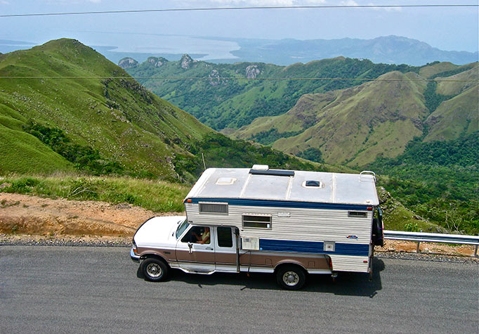 On the road